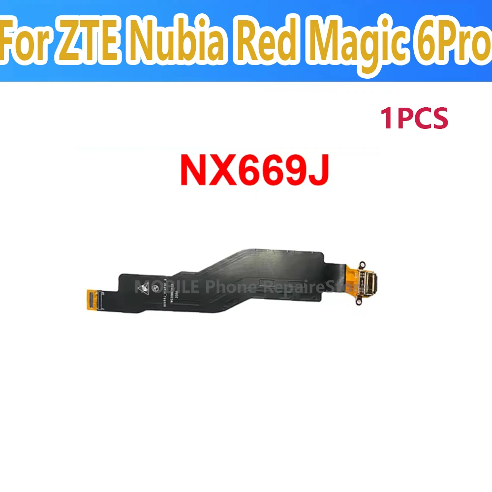 For ZTE Nubia Red Magic 6 Pro NX669J 6R NX666J Red Magic 6 6S Pro Charger Dock Flex Cable