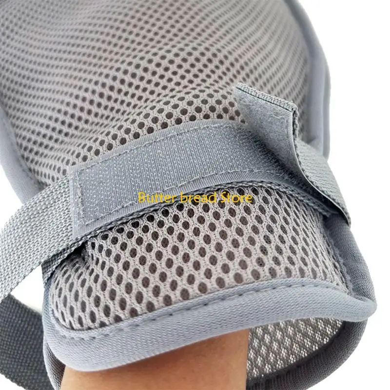W89C Injury Prevention Gloves Breathable Mesh Material Adjustable Wrist Straps Universal Fit For Secure Protections