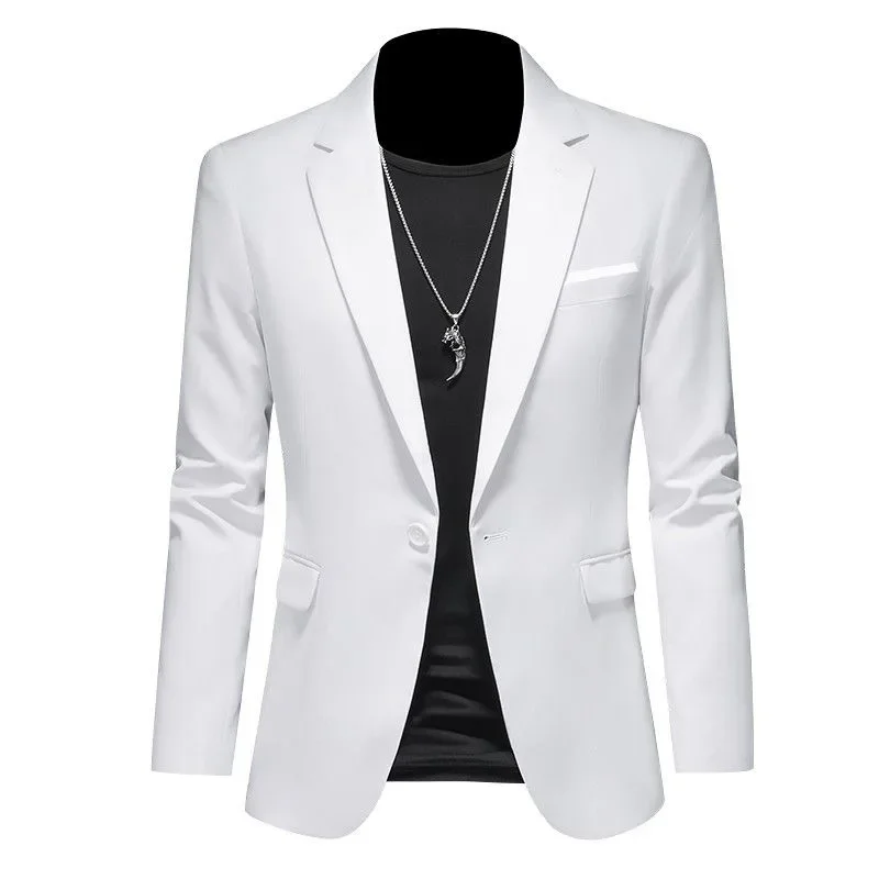 

XX513Men's suit tops Korean style slim fit street style elegant and handsome