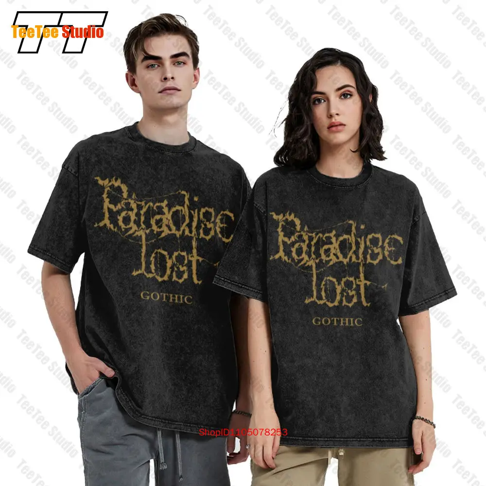 تي شيرت Paradise Lost'Gothic' Vintage كبير الحجم 47L1