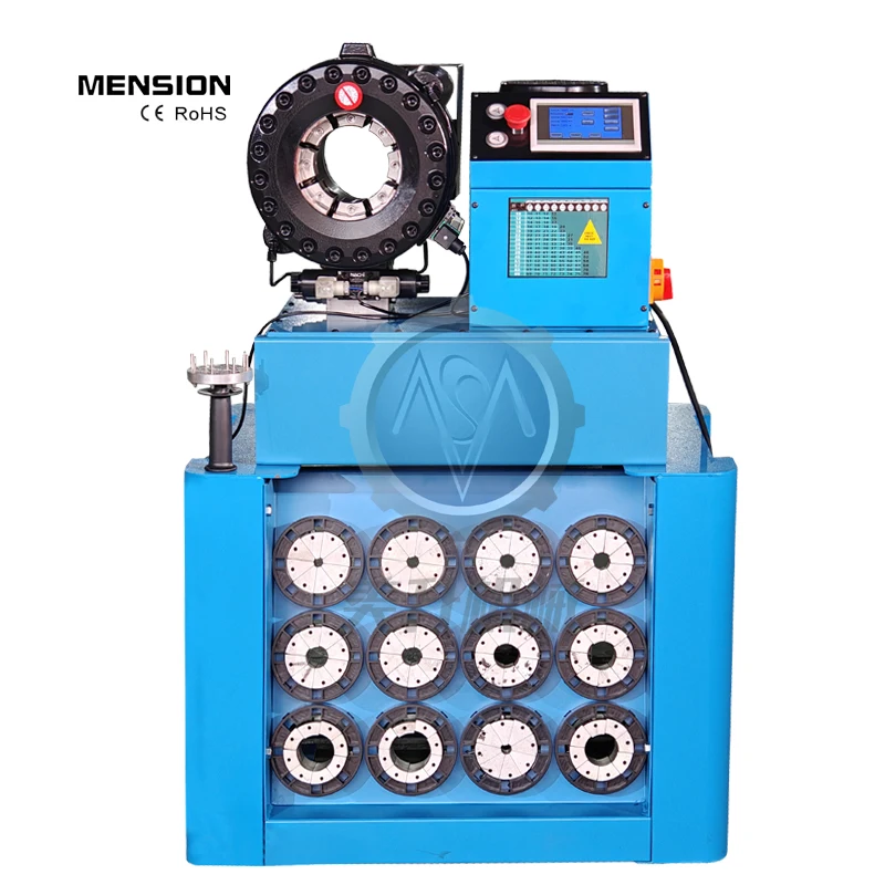 

Digital Finn Power P32 Factory Pipe Tube Swaging Machine MS-NC130 P20 Price Hydraulic Hose Cable Fitting Crimping Machine