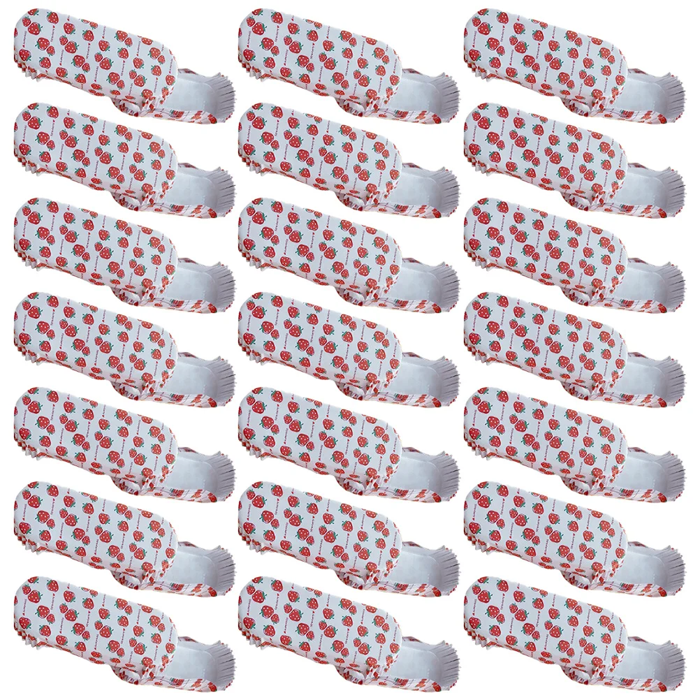 

100 Pcs Boat-shaped Paper Tray Hot Dog Trays for Baking Food Serving Hotdog Snack