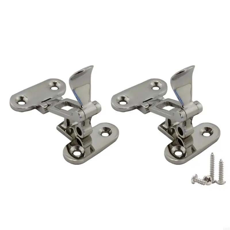Deck Lock Down Clamp, Lever Operated Draw Latches in Stainless Steel for Marine Hatches, Storage Doors & Tool Case Closures H9EE