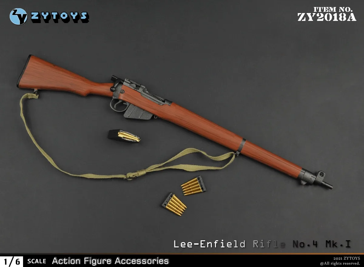 ZY2018 1/6 Lee-Enfield Serie Geweren WWII Britse Leger voor 12 ''Action Figure Plastic Model Militaire Soldaat collectie