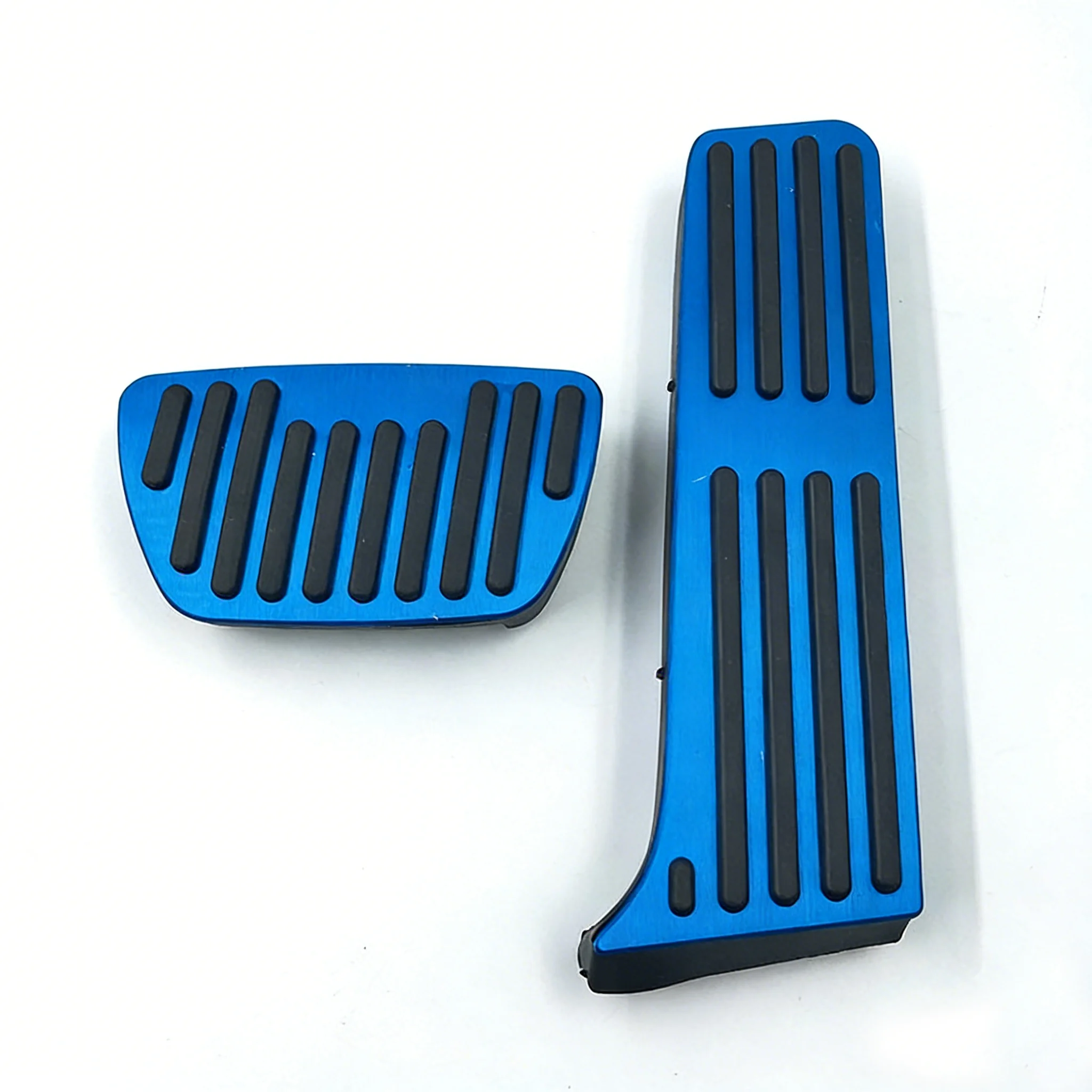 

Синие противоскользящие накладки на педали газа и тормоза из алюминиевого сплава для Toyota Camry 2018, Avalon, RAV4 2020, матовые синие противоскользящие накладки на педали