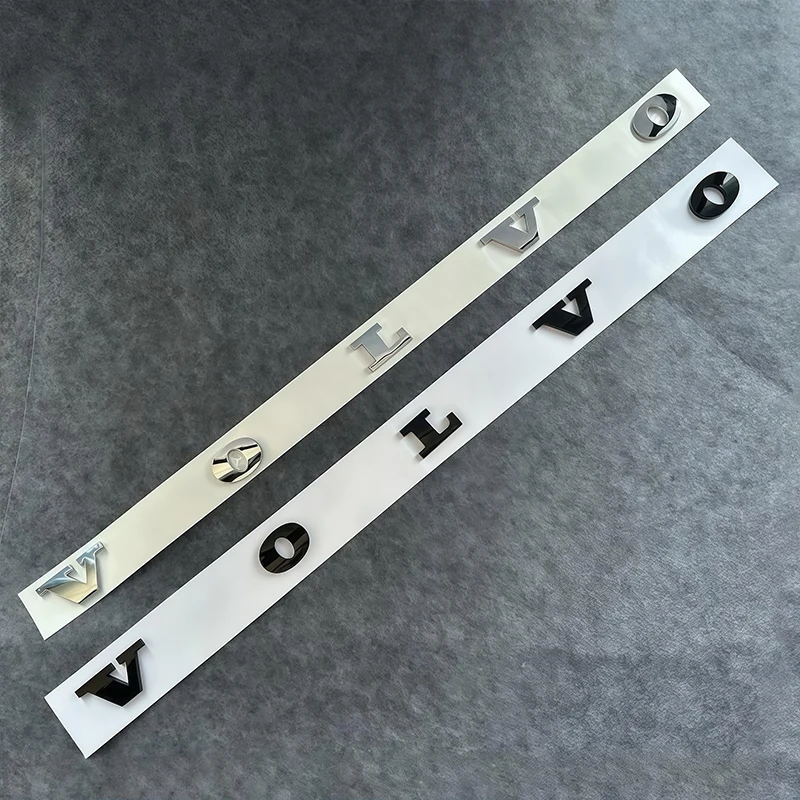 فولفو ثلاثية الأبعاد شعار ملصق سيارة جذع رسالة ديكور مائي لفولفو XC60 XC40 V60 V40 XC90 XC70 V50 S60 V70 S90 T6 V90 EX30 EM90