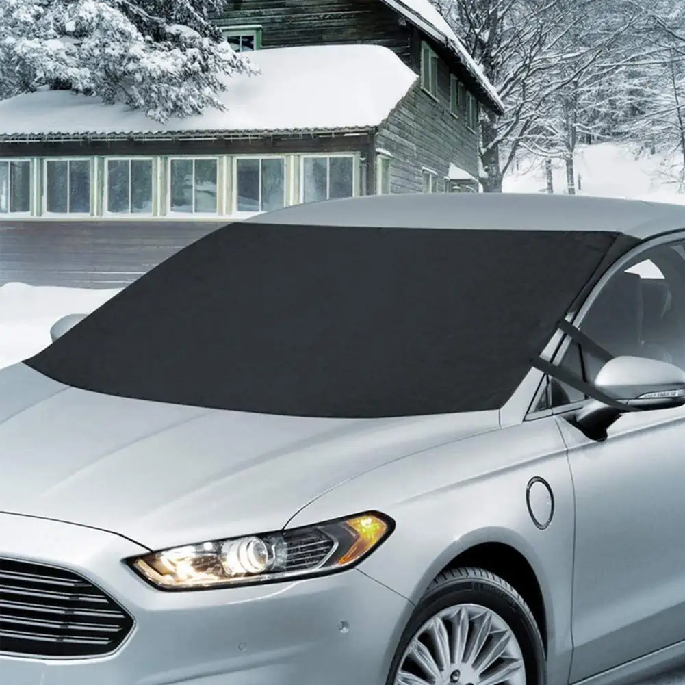 

Magnetic Car Windshield Snow Cover Oxford Cloth Sun Frost Freeze Protection Auto SUV Winter Windscreen Ice Cover Guard Protector