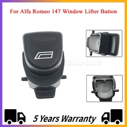 New For Alfa Romeo 147 Window Lifter Button Window Button With Symbol Car Window Switch Button Cap Cover 1/2/4Pcs