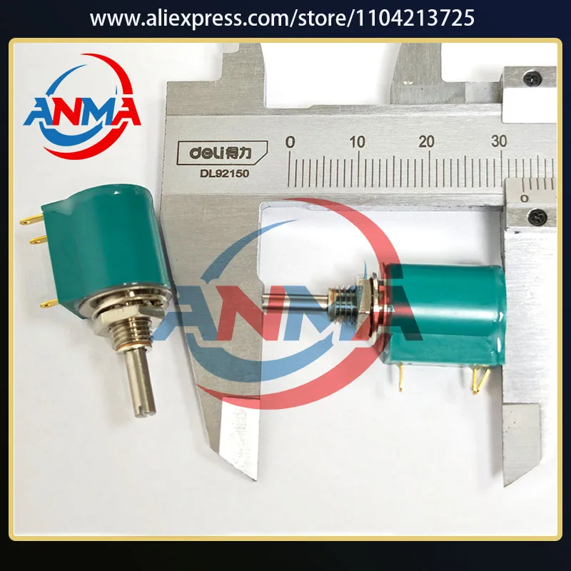 

1Piece Akiyama Ryobi Printer Ink Key Motor Spare Parts Copal M1303 Green Color 5k Potentiometer