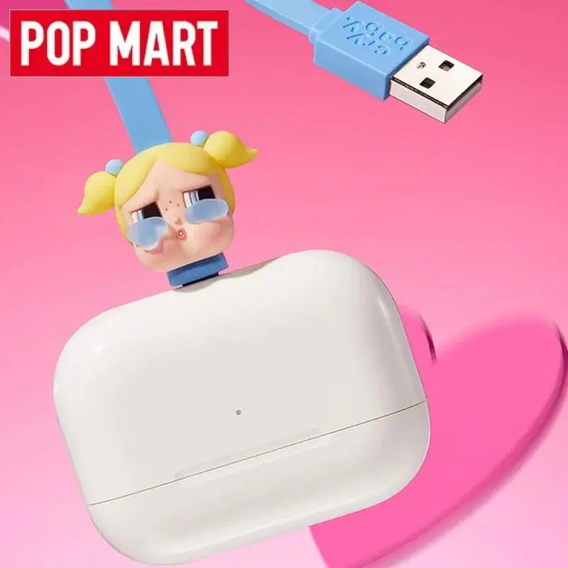 

Popmart Crybaby X The Powerpuff Girls Series Mistery Caixa Фигурка Surpresa Симпатичная модель слепая коробка игрушки Mystery Box