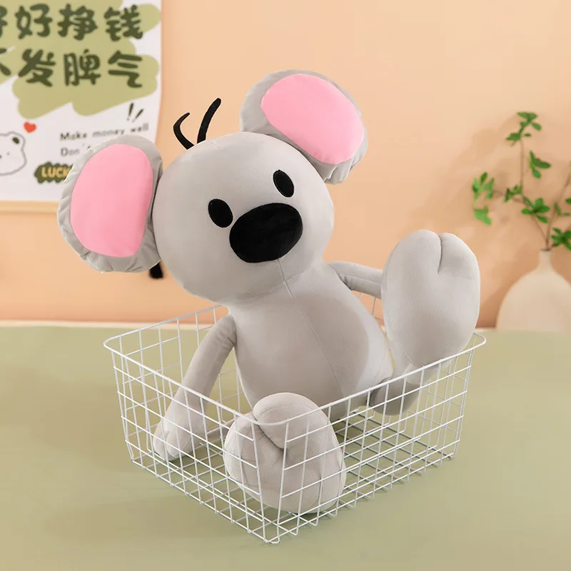 35-90cm Nermal Plush handmade doll Cute sitting posture large size Toy Super soft pillow Sofa back cushion Comfort Doll Gift