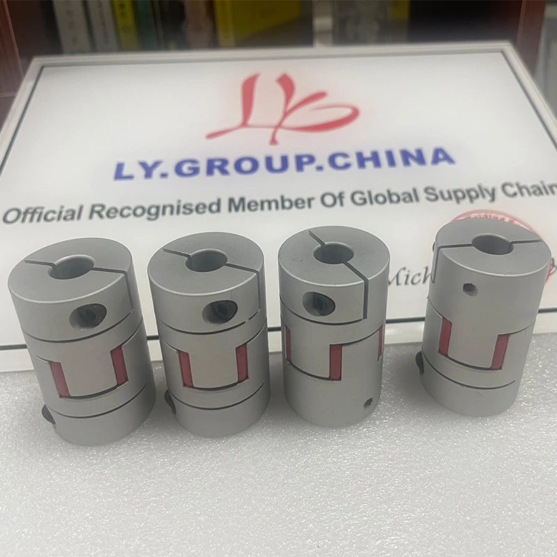 LY D20 D25 D30 D35 CNC Flexible Jaw Spider Plum Coupling Shaft Coupler D30*L35 for CNC Wood Router Milling Machine Stepper Motor