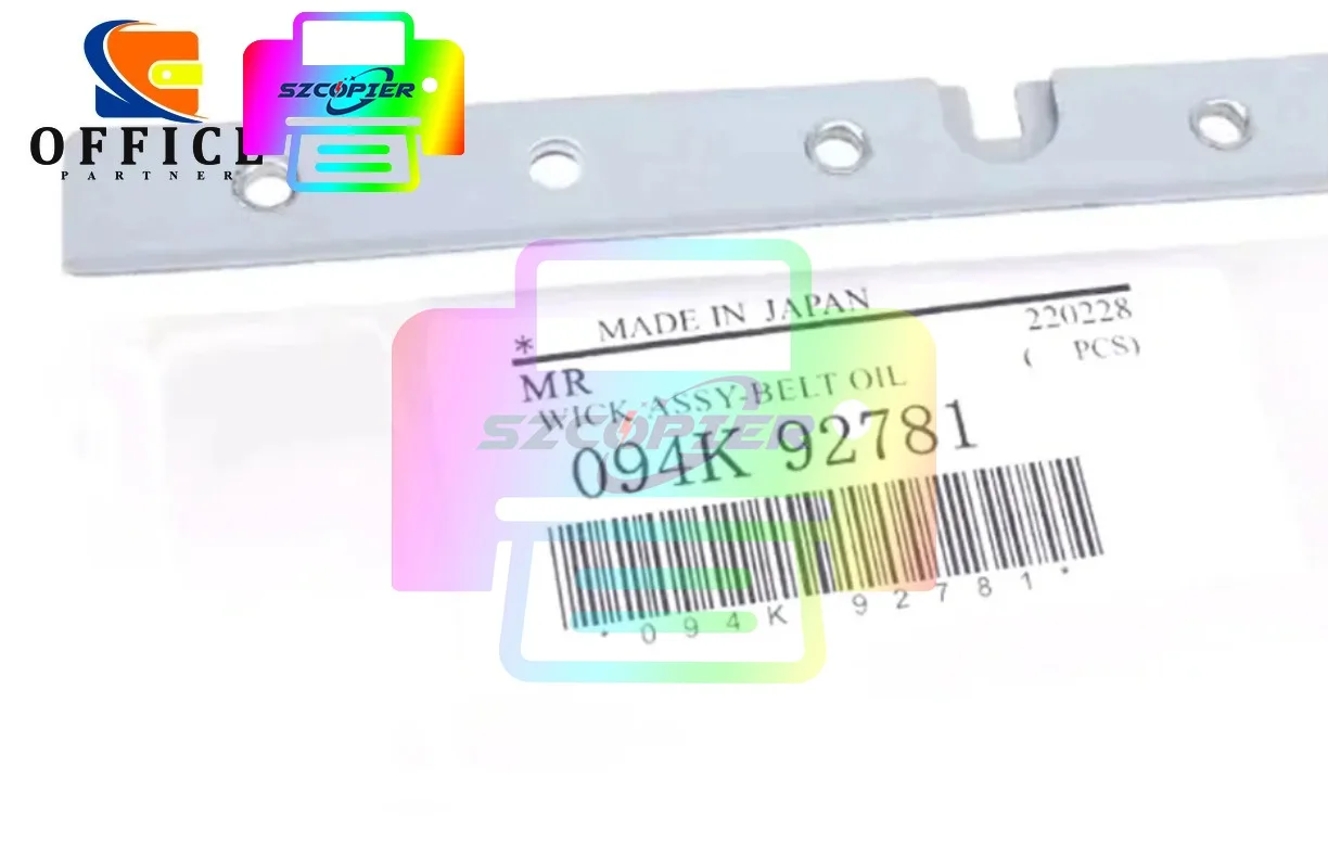 Genuine New V80 V2100 V3100 V180 Wick Assembly support for Xerox Versant 80 180 2100 3100  094K92781 094K05540 Wick Assy-Belt Oi
