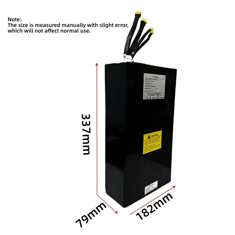 New 16S7P 21700 60V 33.6Ah Li-ion Battery Pack,For Lithium Ion