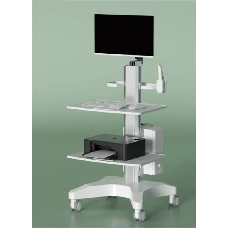 Dental Variable Height Mobile Trolley Cart for Intraoral Scanner and Camera System