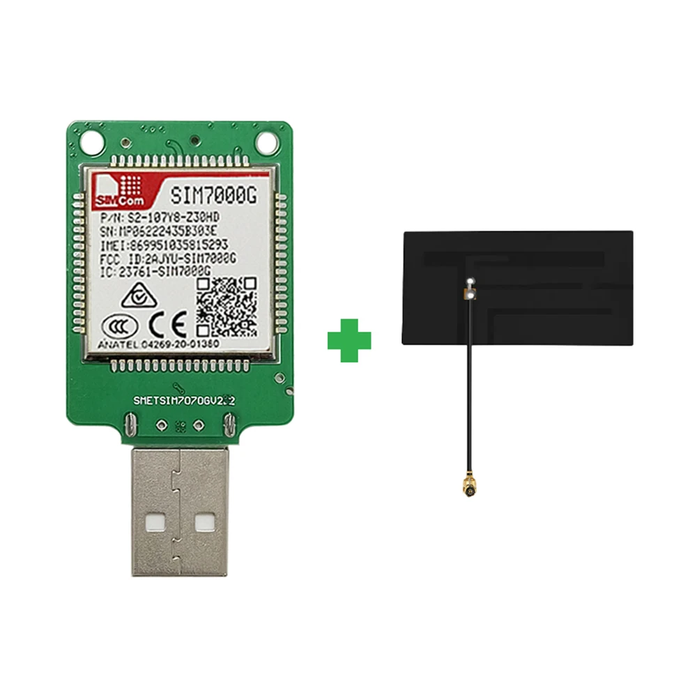 SIMcom SIM7000G USB-ключ Основная плата LPWA+NBIOT+CATM+GPS SIM7000G Dongle