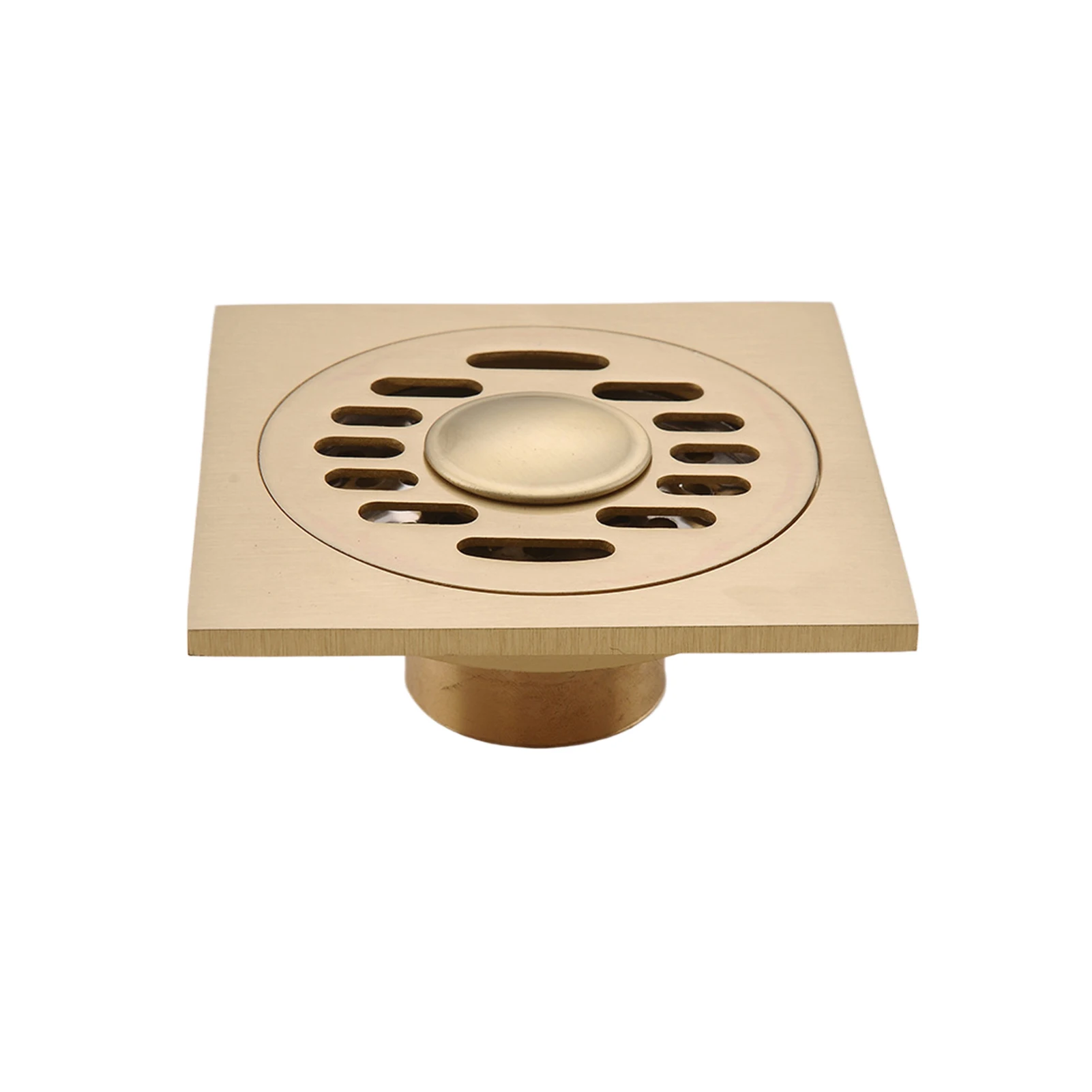 Metal Anti-rebate Shower Floor Drain Prevent Clogging Effectively Anti-odor Dual Purpose Floor Drain