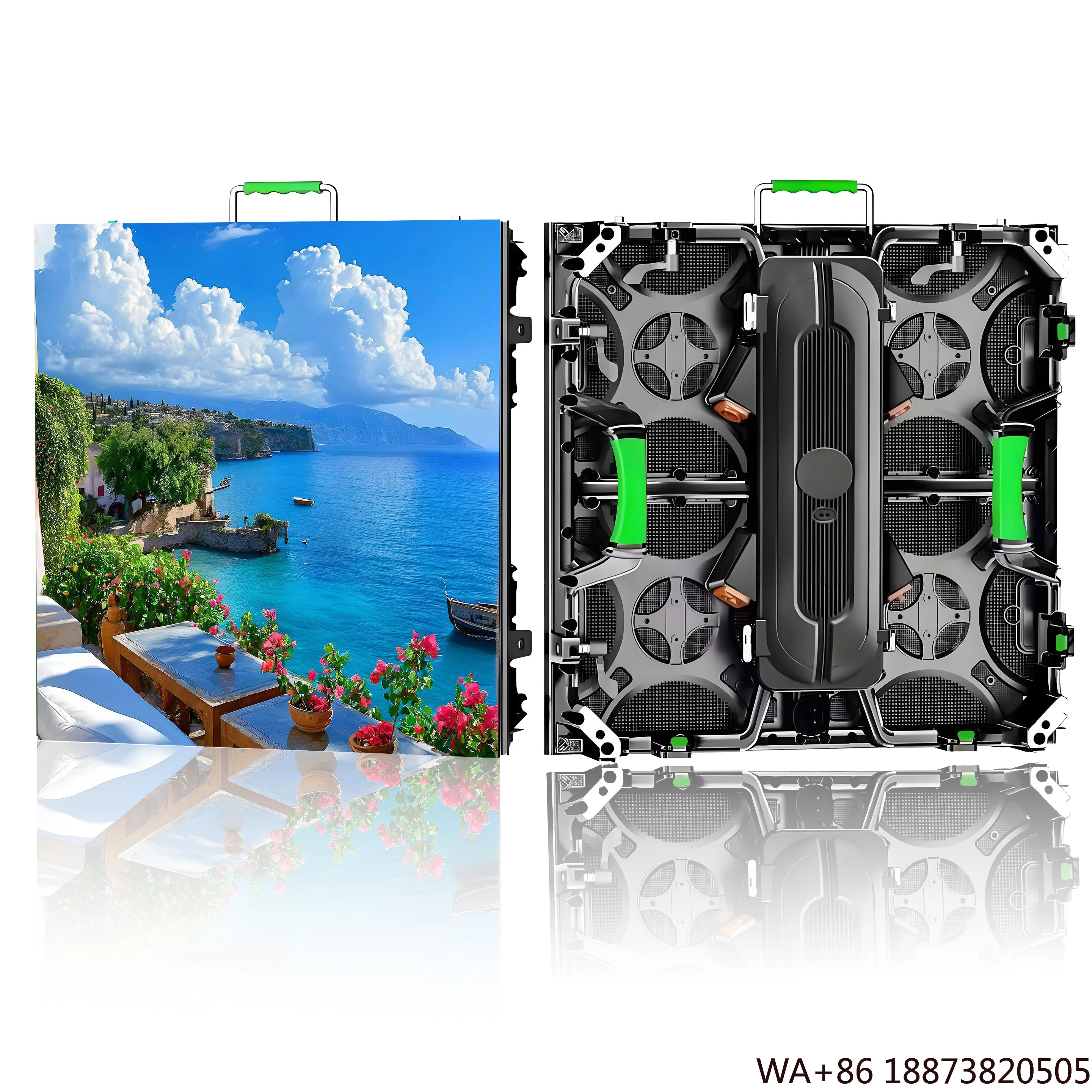 

Светодиодный водонепроницаемый шкаф-витрина P2.604 с разрешением 4K для аренды сцены и рекламы мероприятий