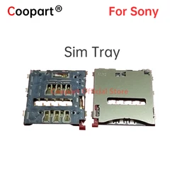 Sim Card Reader Slot Tray Holder For Sony Xperia Z2 L50W L50T D6502 D6503 Z Ultra XL39H C6833 C6803 Connector Socket Plug