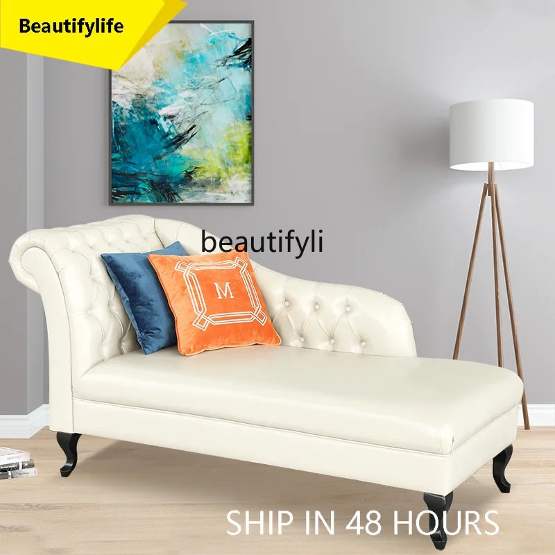 A38 шезлонг в европейском стиле, кожаный диван, балкон, шезлонг для отдыха, шезлонг для спальни, диван из воловьей кожи, стул Taifei