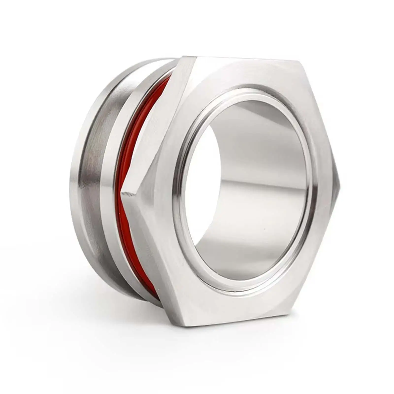 Easy Install Bulkhead Fitting 304 Stainless Steel Adapter Interface Food Grade for Water Tower and Pot