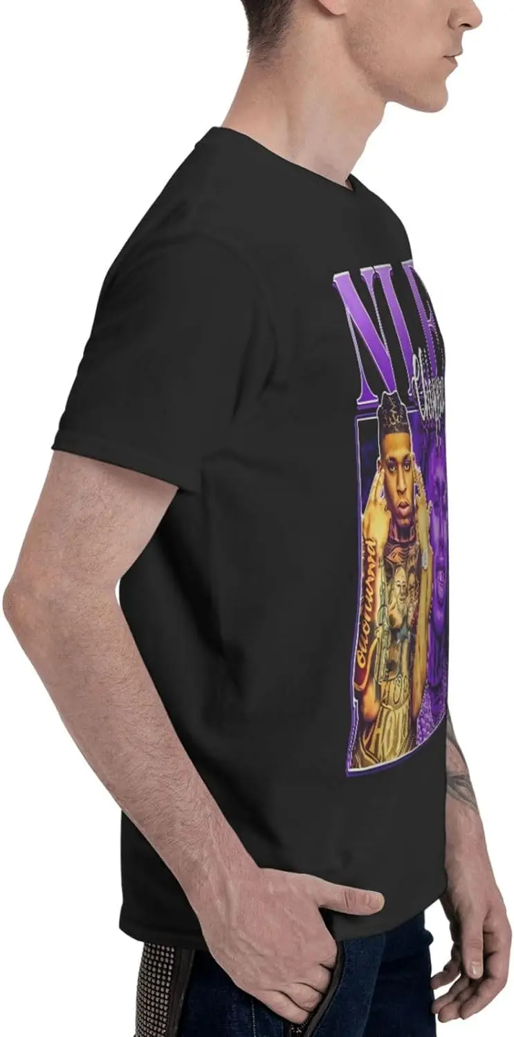 Mens Classic T-Shirt Short-Sleeve Unisex Teens Stretch-Cotton Shirts
