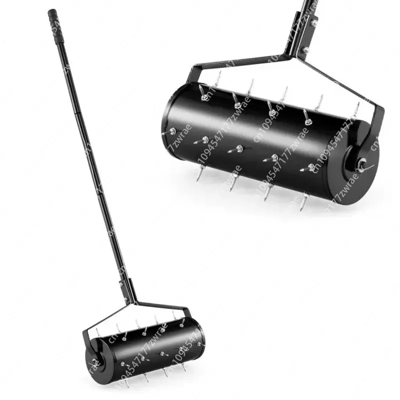 18/21 Inch Manual Lawn Aerator with Detachable Handle for Lawn Care