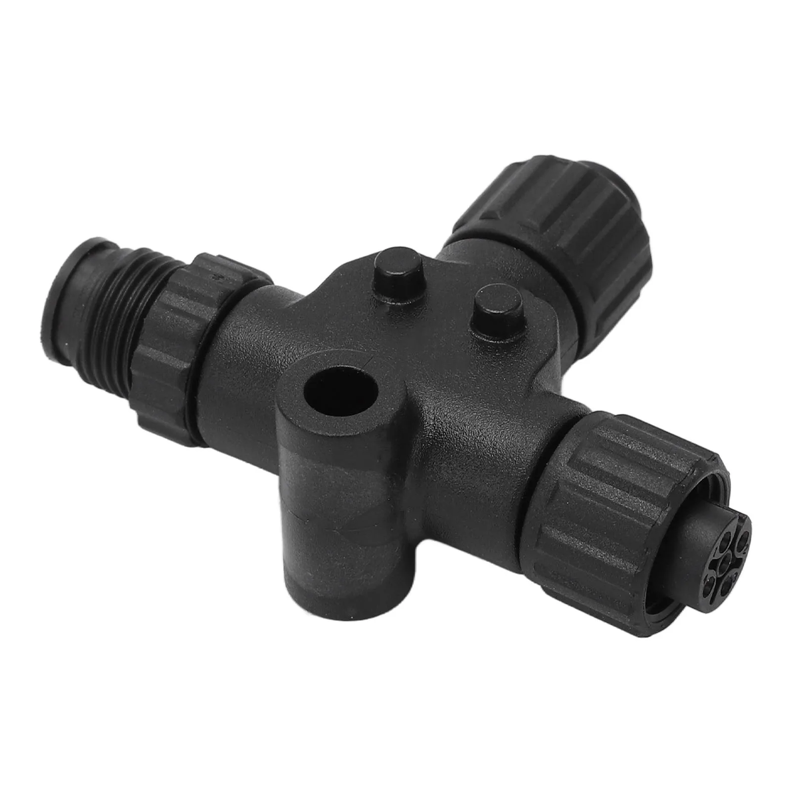 conector-t-nmea-2000-de-3-portas-5-pinos-rosqueado-ip67-a-prova-d'Agua-para-redes