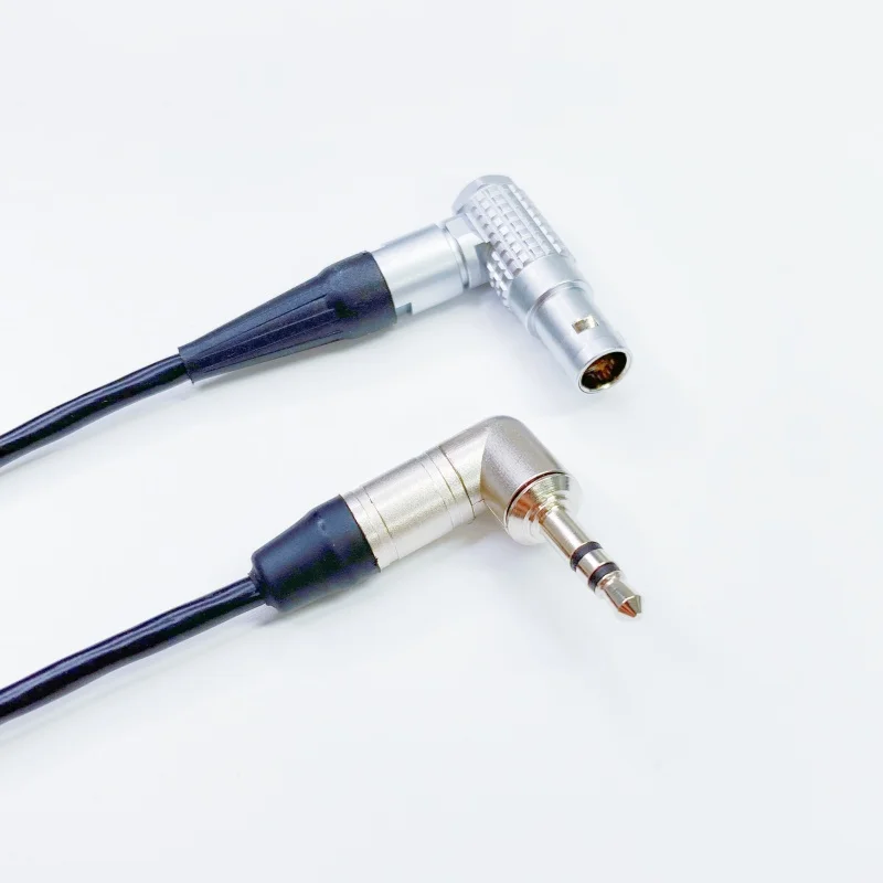 Adjustable Right-Angle 9pin to 3.5 for RED KOMODO V-RAPTOR Video camera Tentacle Sync Time code cable