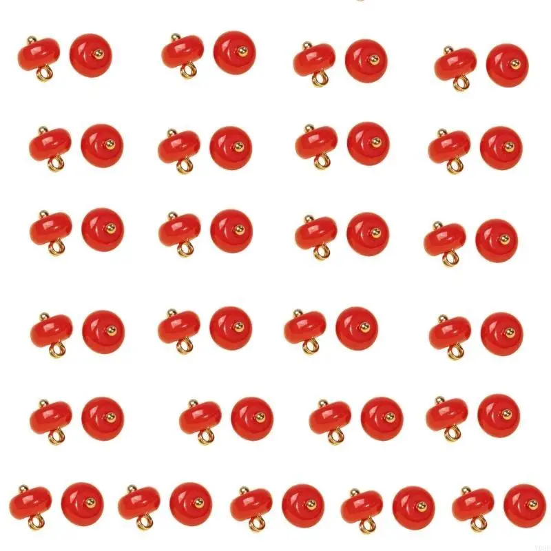 Cheongsam Buttons Small Closure Sewing Fasteners for Sweater Coat Cheongsam Traditional Handcraft Accessories Y08E