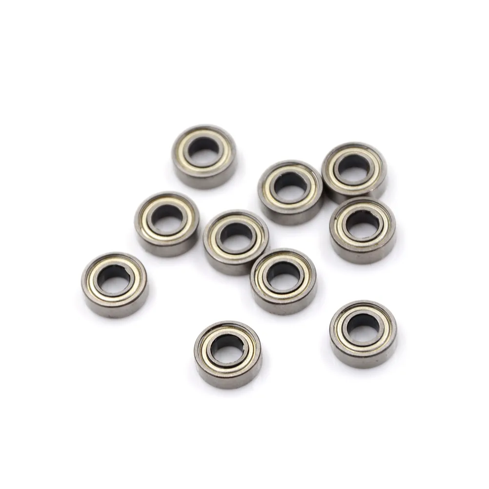 10 Pcs 693ZZ Miniature Ball Bearings 3*8*4mm Small Double Shielded Bearing Hardware Accessories