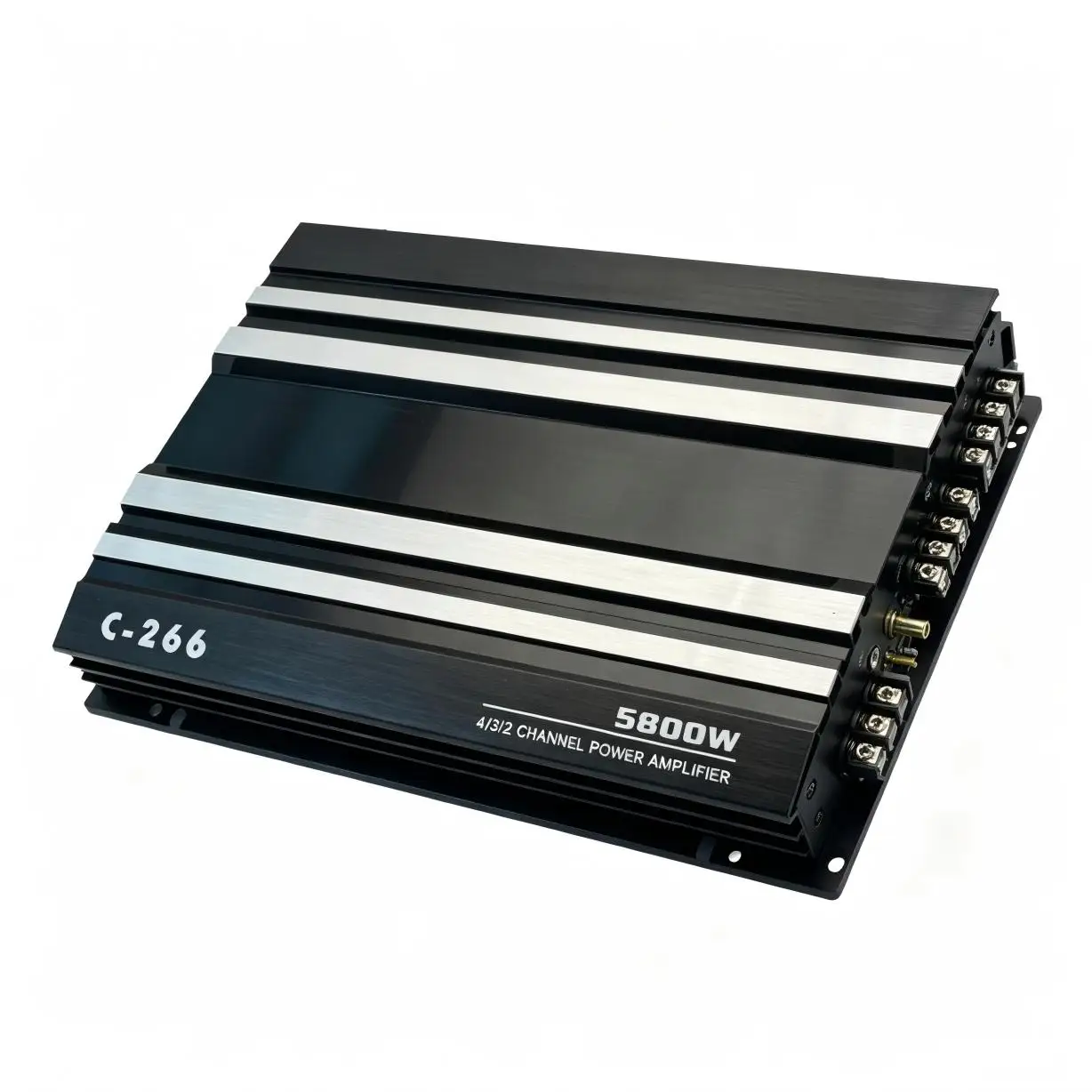 C-266 Car Audio Upgrade Power Amplifier 4 Channel 5800W Power Stereo Amplifie Audio Speaker Subwoofer Treble Mid-bass