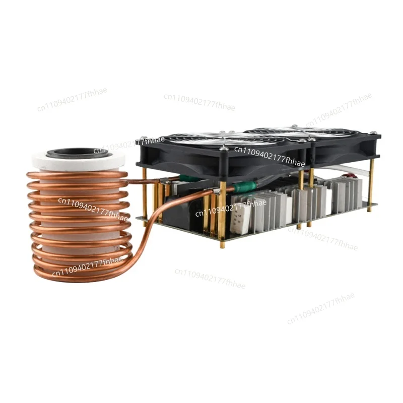 2500W High Power ZVS Induction Heating Plate Kit with  Ceramic Cylinder  Coil Power Module