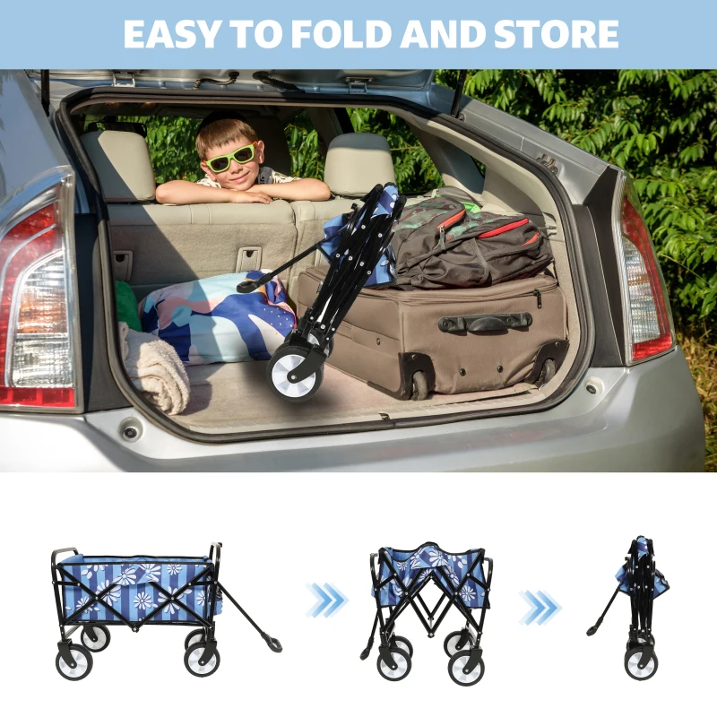 Cart Easy Frame Lightweight Making Making easy Perfect Storage Transport Wagon Minimeetall Colorful Collapsible Foldable Wagon C