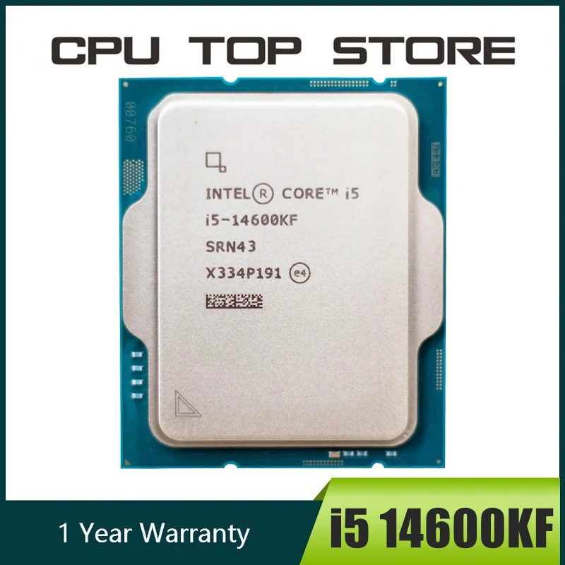 Intel Core CPU i5 14600KF 3.5GHz 14-Core 20-Thread CPU L3=24M 125W LGA 1700 No fan