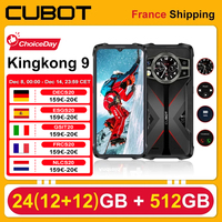 Cubot Kingkong 9 Rugged Smartphone 24(12+12)GB + 512GB 6.58\