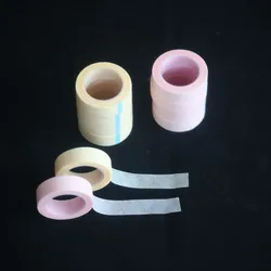 50 Roll Eyelash Extension Tape Fabric Eyelash Tape Breathable Eyelash Grafting Tape False Eyelash Adhesive Non-woven Tape