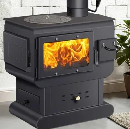 Fireplace heater, rural and outdoor firewood, coal-carbon dual-purpose smokeless gasifier, household stove