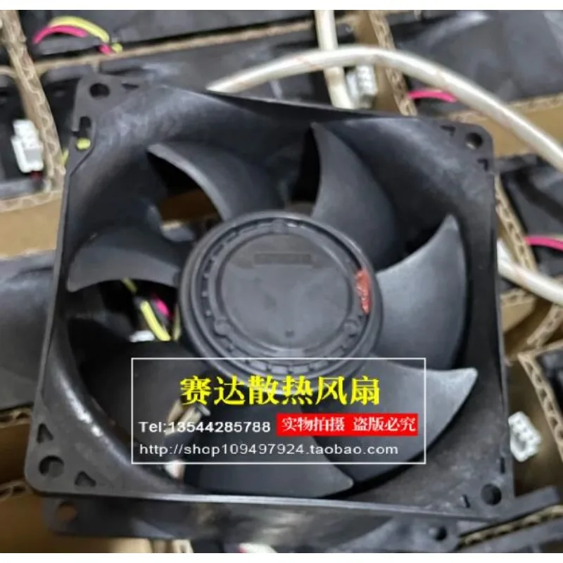 New Cooler Fan for NIDEC V92E24BMA7-52 9238 24V 0.35A 3 Wire Inverter Cooling Fan 92 * 92 * 38MM