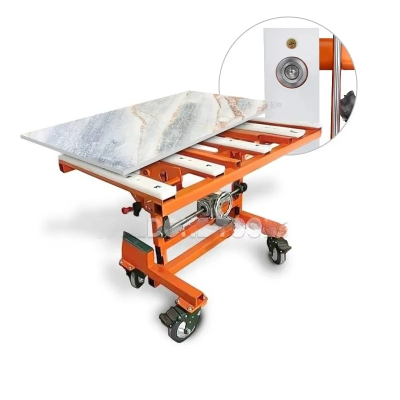 

Marble Granite Slab Transport Cart Rack Glass Moving Trolley Stone Marble Granite Quartz Countertops-for Construction Industry