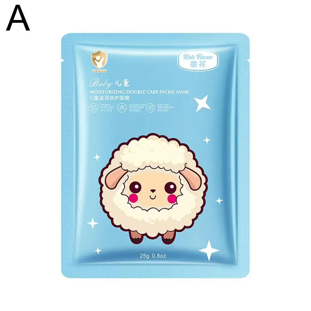 Children Face Mask Infant Child Moisturizing Mask Moisturizing Special Mask For Students Babies 3-15 Years Old Skin Care Fa E4E0