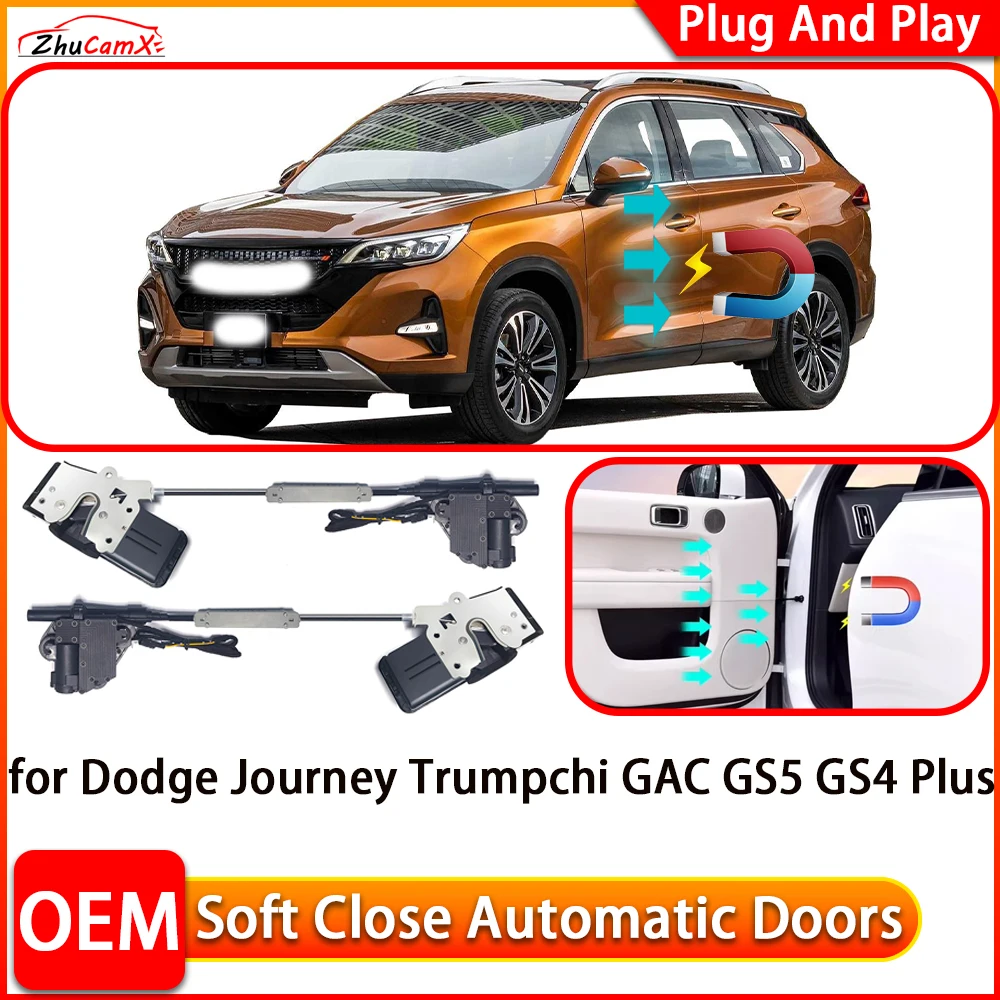 for Dodge Journey Trumpchi GAC GS5 GS4 Plus Automatic Electric Soft Close Door Closer Power Closing Door Comfort Closing System