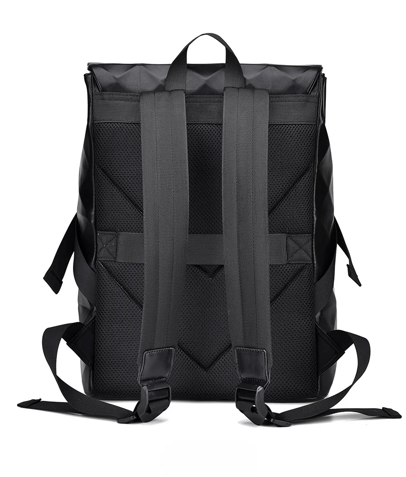 Para estudantes da moda masculina, bolsa de computador de viagem de grande capacidade, mochila de viagem de negócios_voghion.com