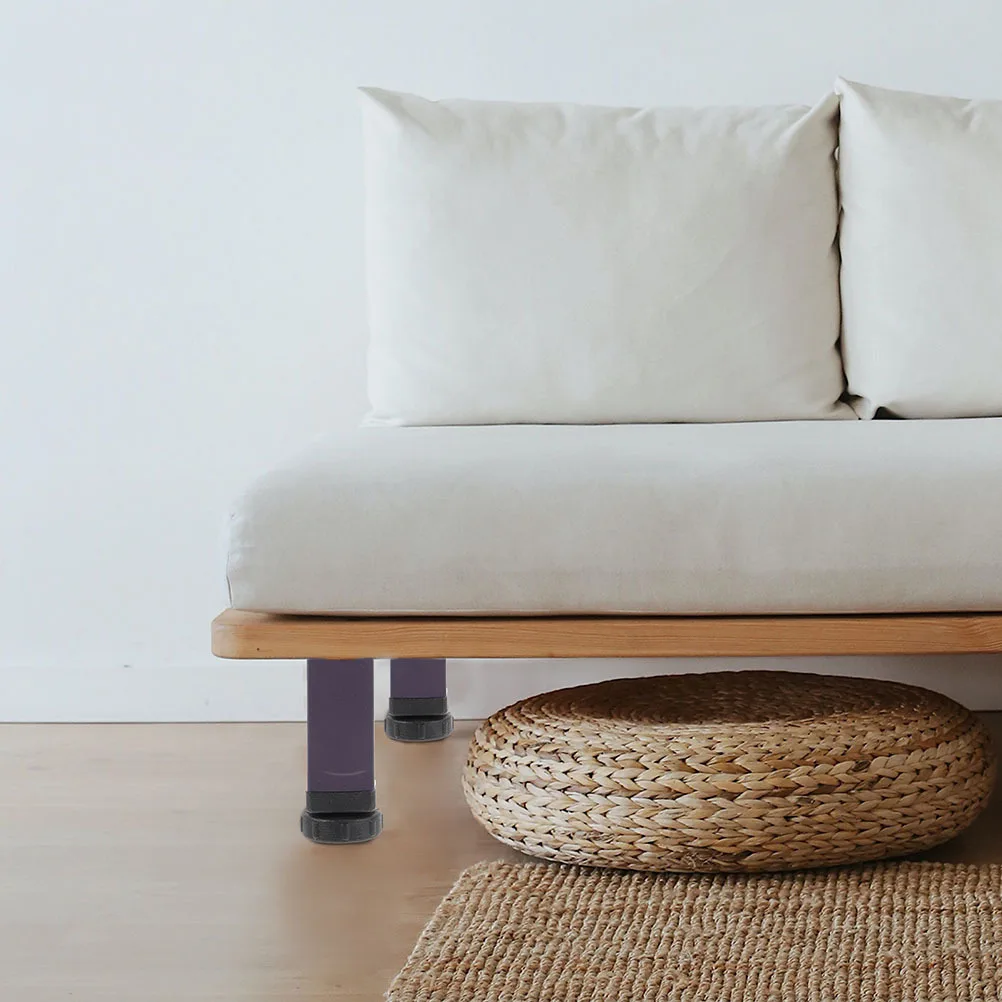 

1Set Bed Center Support Legs Adjustable Height Replacement Furniture Feet Strong Load Bearing Bed Frame Riser Support Slats