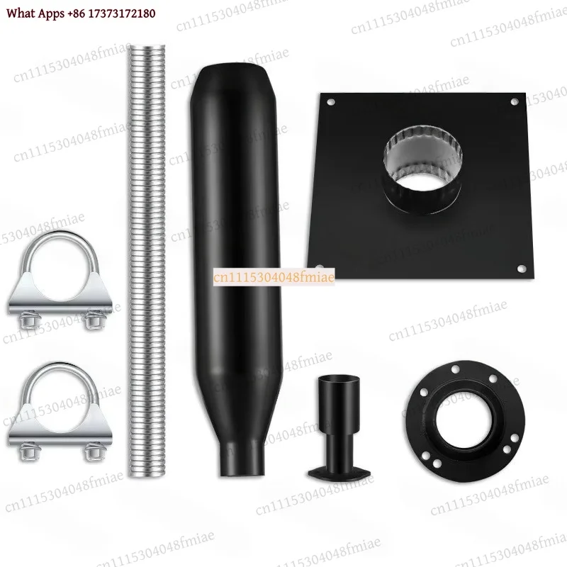 k05 Generator Exhaust Noise Reduction Kit For Safe Discharge Muffler Pipe