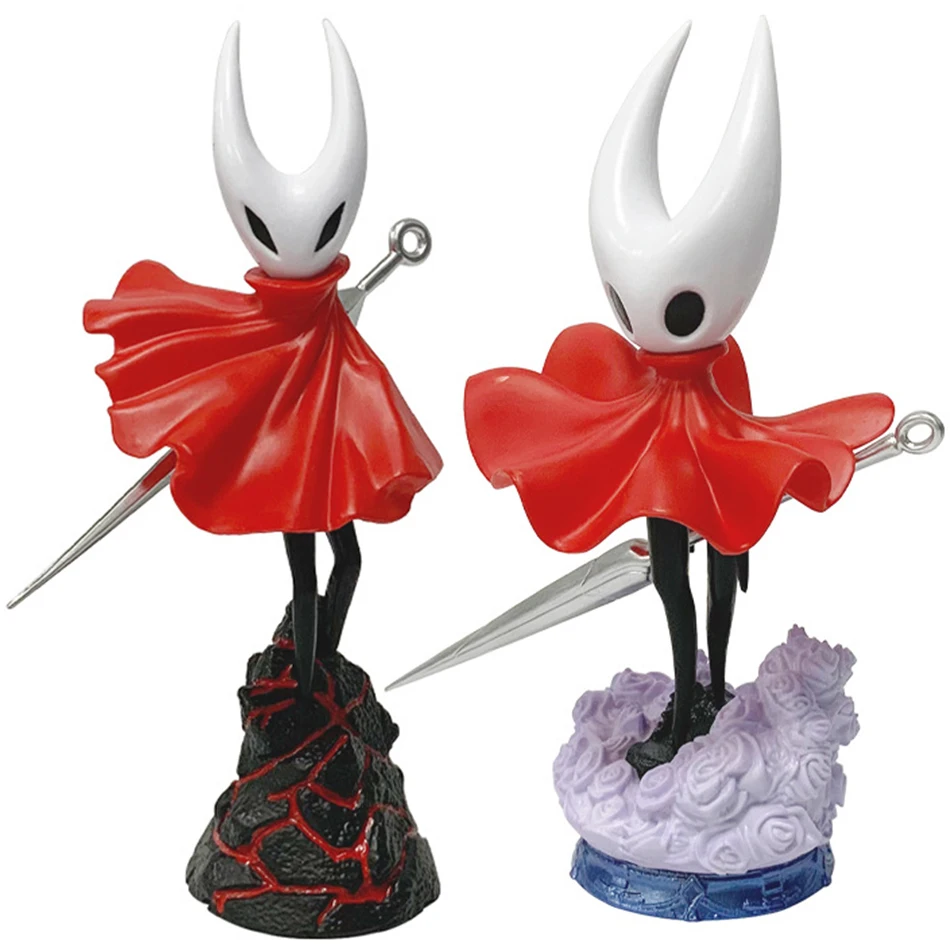 Jeu d'anime creux chevalier petit chevalier Figure Hornet figurine jeu périphérique PVC modèle ornement jouets à collectionner