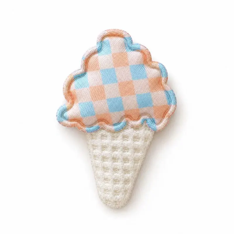 50 Stück Haarschmuck mit Eiscreme-Muster, Ultraschall-Gitter-Haarspangen, 2,5x4cm, Modische Kleidungszubehörteile – Detail 9