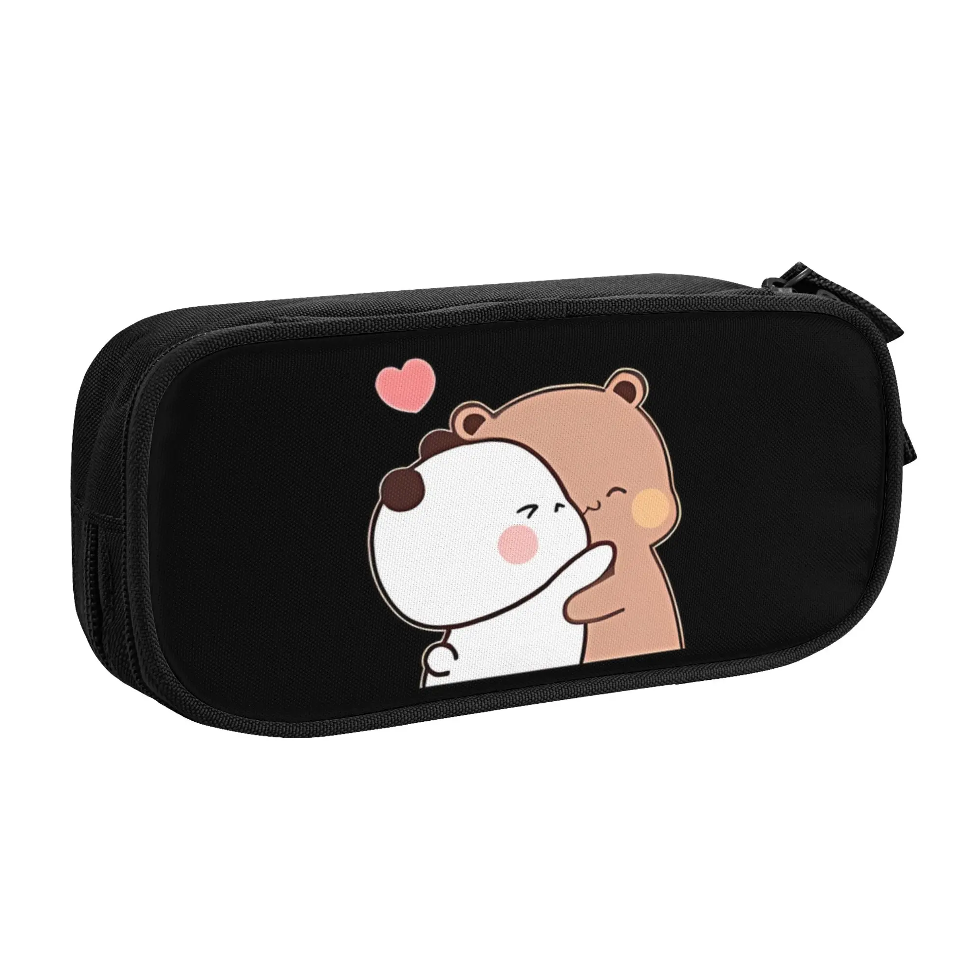 1 piece Stylish Cute Couple Cartoon Pencil Case Boys Pen Bag Bubu And Dudu School Pencil Pouch