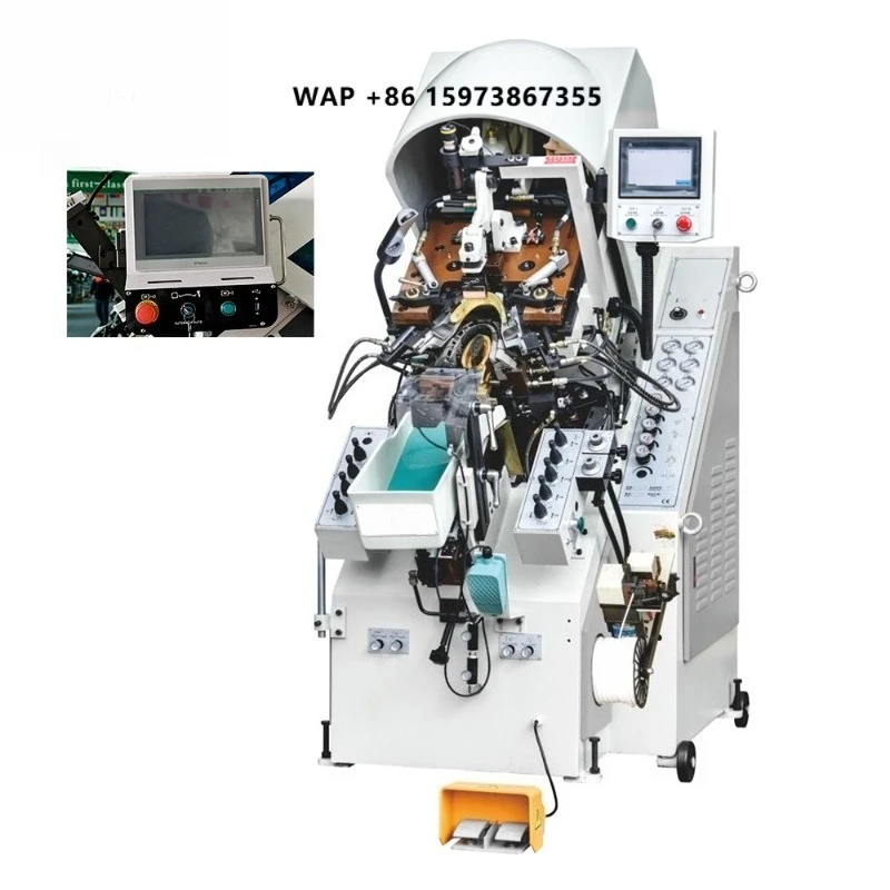 Semi Automatic Computerized Intelligent Hydraulic Toe Lasting Shoe Making Toe Machine