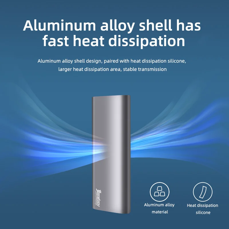 Coolfish M2เคส SSD NVMe โปรโตคอลขึ้น To10Gbps M.2ไปยัง USB Type C 3.2 Gen 2กล่อง SSD แบบพกพา NVMe